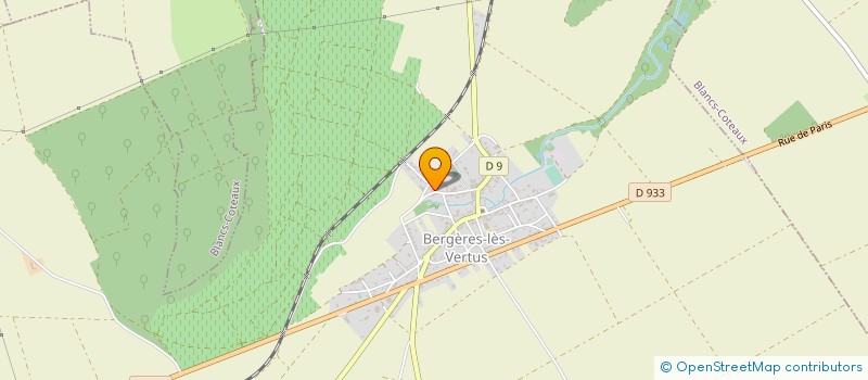 localisation de l'entreprise COOPERATIVE VINICOLE DU MONT AIME à BERGERES-LES-VERTUS