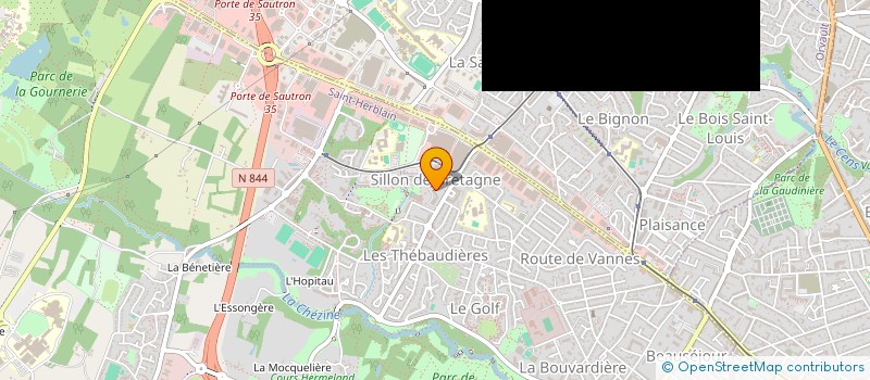 localisation de l'entreprise COOPERER POUR ENTREPRENDRE GRAND OUEST à SAINT-HERBLAIN