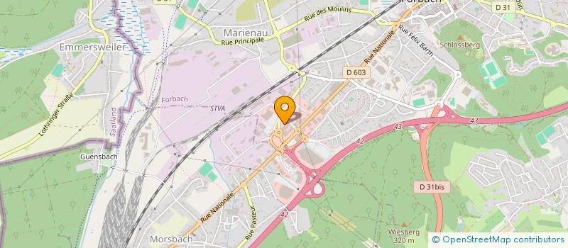 localisation de l'entreprise COOPERHEAT FRANCE à OETING