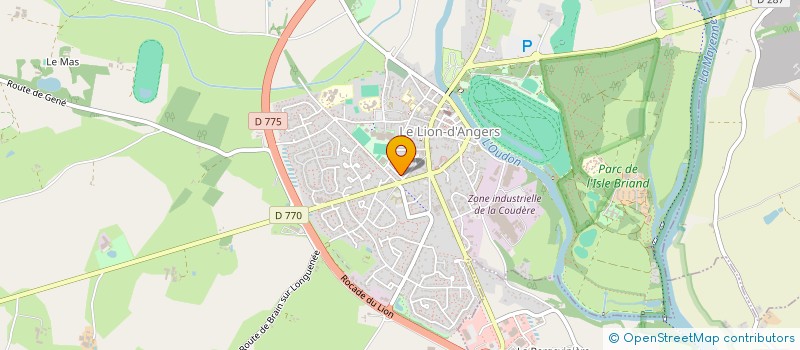 localisation de l'entreprise COOPERIA  LONGUENEE-EN-ANJOU