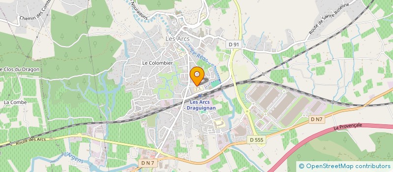 localisation de l'entreprise COOPERTIVE SCOLAIRE HELENE VIDAL à LES ARCS