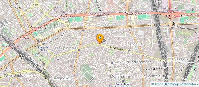 localisation de l'entreprise COOPI 2F à PARIS