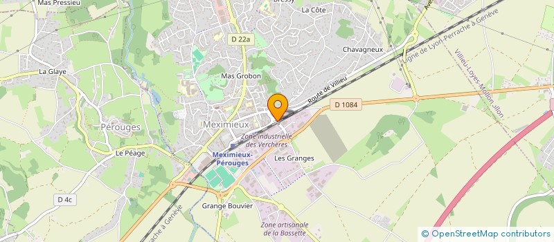 localisation de l'entreprise COOPILOT à MEXIMIEUX