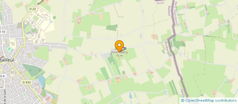 localisation de l'entreprise COOPMANAGEMENT à BAILLEUL