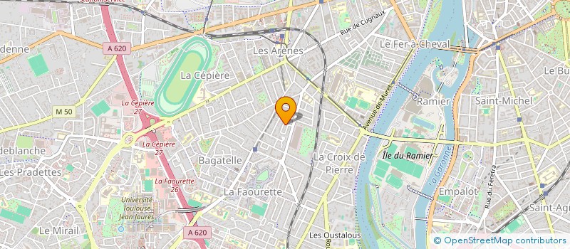 localisation de l'entreprise COOPRO à TOULOUSE