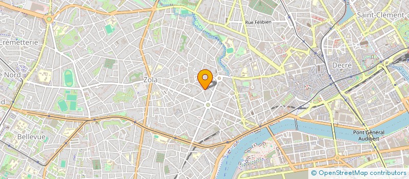 localisation de l'entreprise COOPRODENT à NANTES