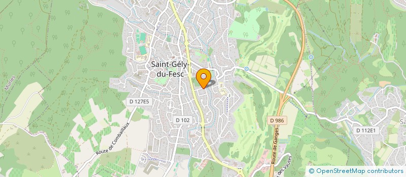 localisation de l'entreprise COOPTIMIST  SAINT-CLEMENT-DE-RIVIERE