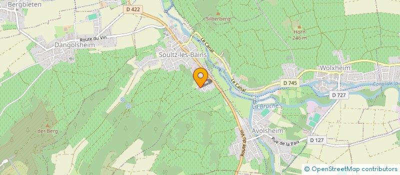 localisation de l'entreprise COOPYL COHERENCES  SOULTZ-LES-BAINS