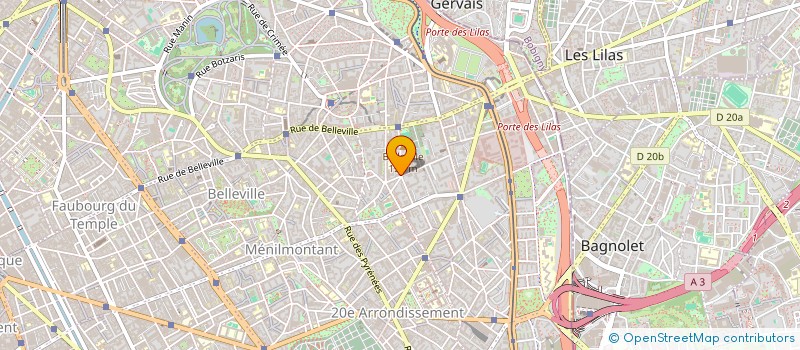 localisation de l'entreprise COOPYR-SPORTIF  PARIS