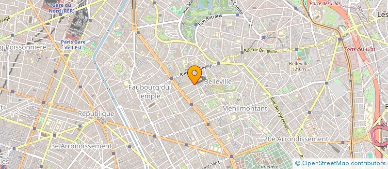 localisation de l'entreprise COORD SECUR PROTEC SANTE EXPERT BTP  PARIS