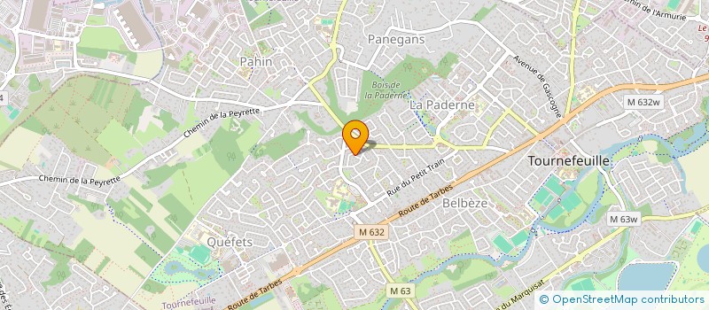 localisation de l'entreprise COORDEXE à TOURNEFEUILLE