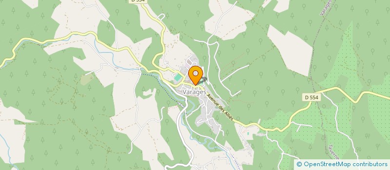 localisation de l'entreprise COORDINATION AMENAGEMENT DU BATIMENT  VARAGES