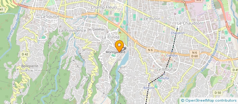 localisation de l'entreprise COORDINATION CONSTRUCTION BATIMENT AMENAGEMENT  SAINT-DENIS