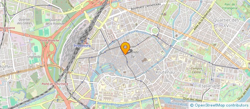 localisation de l'entreprise COORDINATION DES ASSOCIATIONS DE MUSULMANS DE STRASBOURG à STRASBOURG