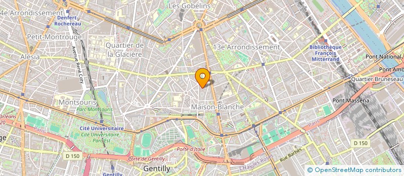 localisation de l'entreprise COORDINATION DES BERBERES DE FRANCE  PARIS