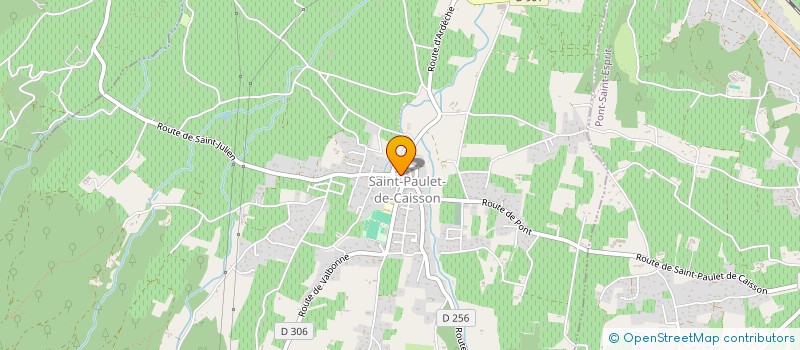 localisation de l'entreprise COORDINATION DES DIRECTEURS ET PROFESSEURS DE MUSIQUE DU GARD  PONT ST ESPRIT