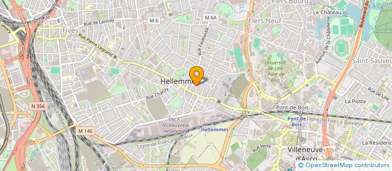 localisation de l'entreprise COORDINATION ETUDIANTS ALGERIENS LILLE à LILLE