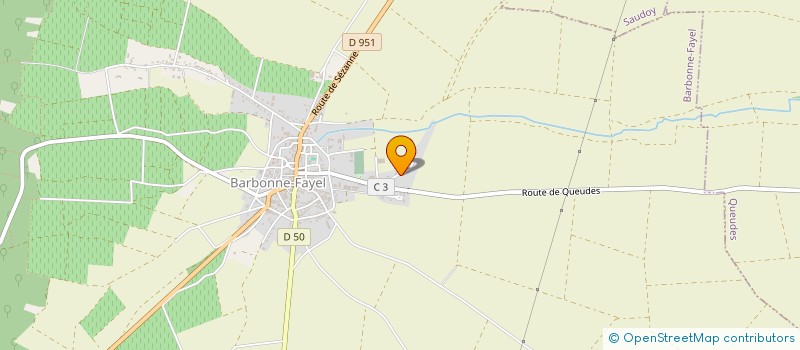 localisation de l'entreprise COORDINATION GERONTOLOGIQUE DU PAYS DE BRIE ET CHAMPAGNE à SEZANNE