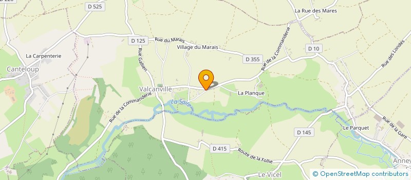 localisation de l'entreprise COORDINATION MARINE LEGAIGNEUR à VALCANVILLE