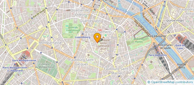 localisation de l'entreprise COORDINATION NATIONALE DES ASSOCIATIONS REGIONALES DES ENSEIGNANTS DE LANGUES ANCIENNES  PARIS