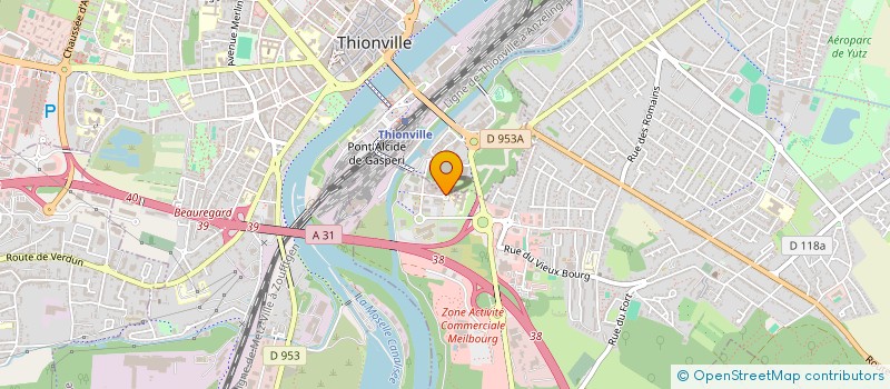 localisation de l'entreprise COORDINATION NORD-MOSELLANE DE LA FETE DE LA SCIENCE  YUTZ