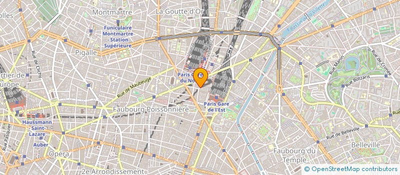 localisation de l'entreprise COORDINATION PARISIENNE POUR UNE CULTURE DE NON-VIOLENCE ET DE PAIX  PARIS