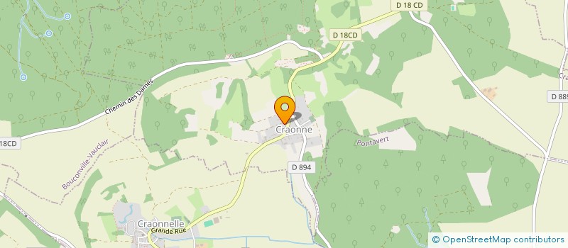 localisation de l'entreprise COORDINATION PROGRAMMATION AXIONAISE CPA à CRAONNE