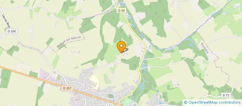 localisation de l'entreprise COORDINATION RURALE DE LA SARTHE   VALENNES