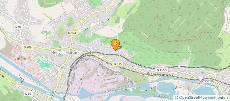 localisation de l'entreprise COORDINATION RURALE UNION REGIONALE GRAND EST  NEUVES-MAISONS