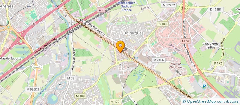 localisation de l'entreprise COORDINATION RURALE UNION REGIONALE OCCITANIE à LATTES