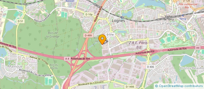 localisation de l'entreprise COORDINATION SANTE SECURITE à LOGNES