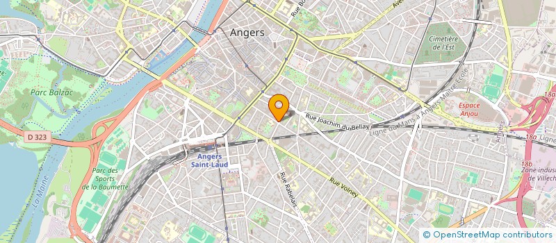 localisation de l'entreprise COORDINATION TIERS MONDE MAINE ET LOIRE à ANGERS