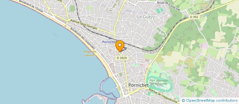 localisation de l'entreprise COORDINATION TRAVAUX SUPERVISION INDUSTR à PORNICHET