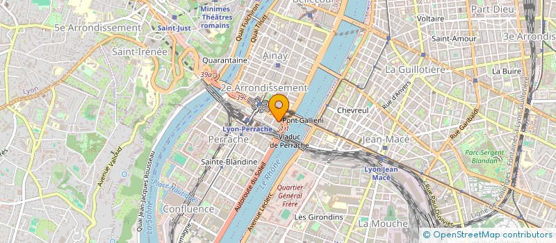 localisation de l'entreprise COORDINATION URGENCE MIGRANTS - CUM à LYON