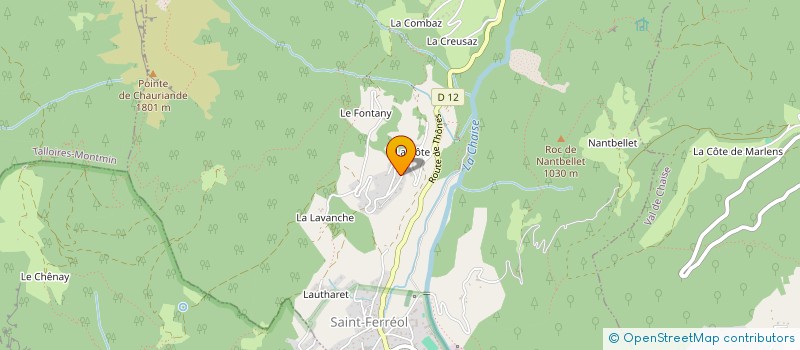 localisation de l'entreprise COOTES  TALLOIRES-MONTMIN