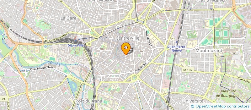 localisation de l'entreprise COP 1 PLACE SAINT FIACRE  DIJON