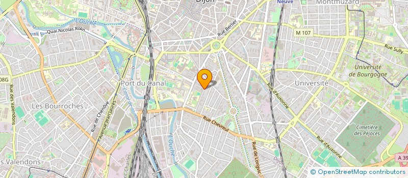 localisation de l'entreprise COP 12 RUE NEUVE BERGERE  DIJON