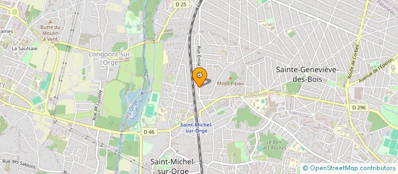 localisation de l'entreprise COP 13 RUE E BERTHIER à SAINT-MICHEL-SUR-ORGE
