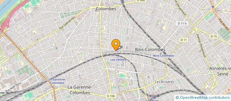 localisation de l'entreprise COP 2/3 à COLOMBES