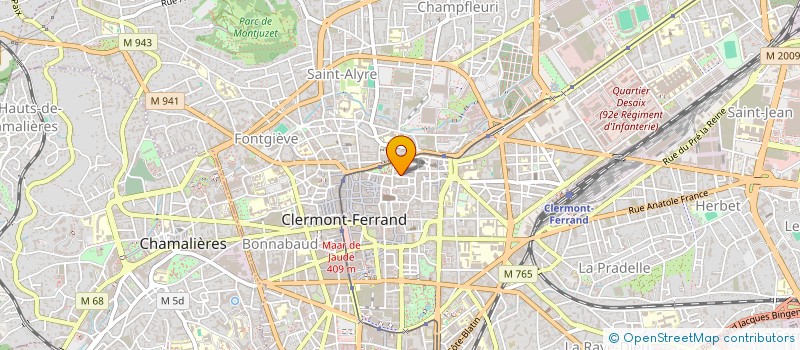 localisation de l'entreprise COP 2 R DU PORT  CLERMONT-FERRAND