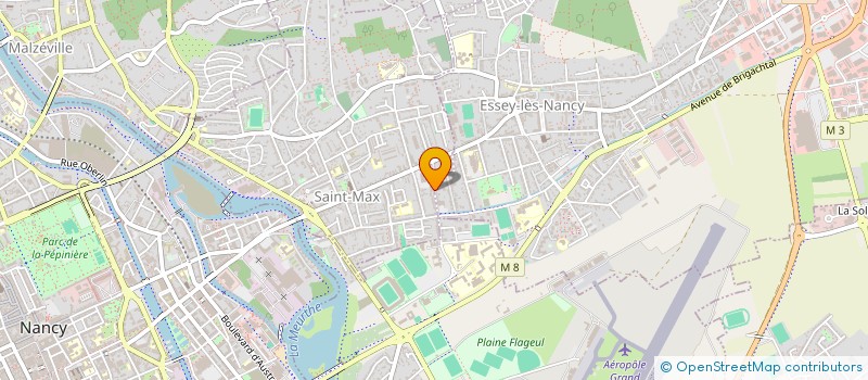 localisation de l'entreprise COP 24 R DU PONT DE PIERRE  SAINT-MAX