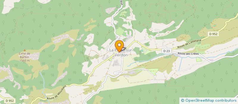 localisation de l'entreprise COP à LA PALUD-SUR-VERDON