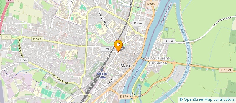 localisation de l'entreprise COP 6/8 PLACE DE LA BARRE  MACON