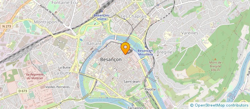 localisation de l'entreprise COP 8 RUE DE LORRAINE à BESANCON