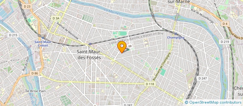 localisation de l'entreprise COP à SAINT-MAUR-DES-FOSSES