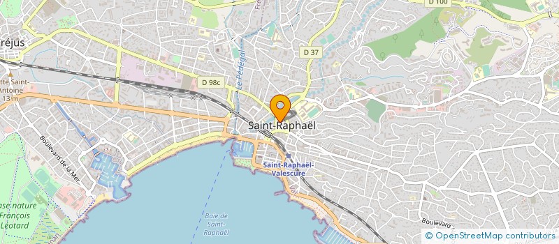 localisation de l'entreprise COP ARGENTINE à SAINT RAPHAEL