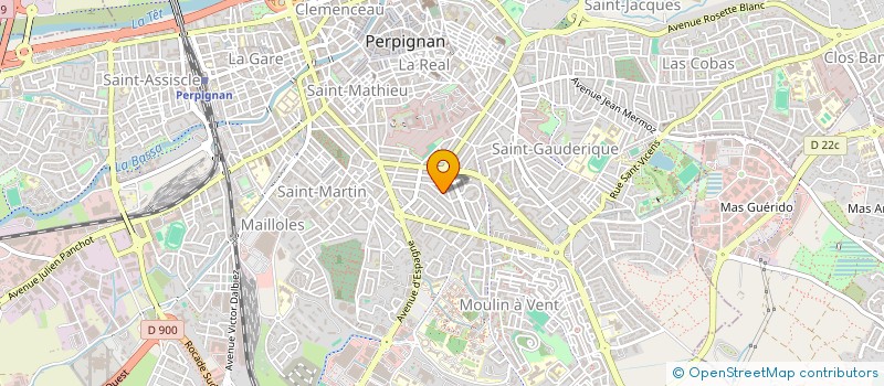 localisation de l'entreprise COP'ART  PERPIGNAN