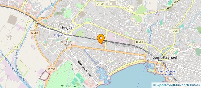 localisation de l'entreprise COP BERMUDES à FREJUS