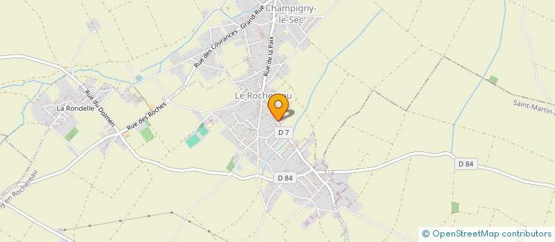 localisation de l'entreprise COP'CAKS  CHAMPIGNY EN ROCHEREAU