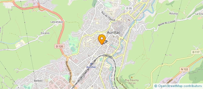localisation de l'entreprise COP CARMEL à AURILLAC